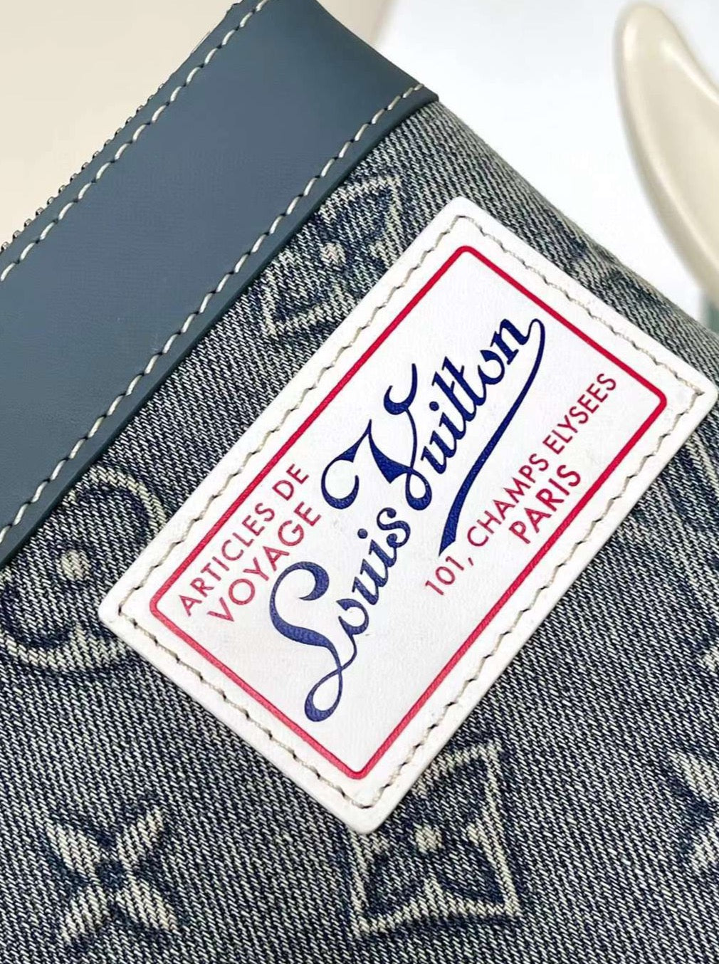 VL Denim Pochette Bag