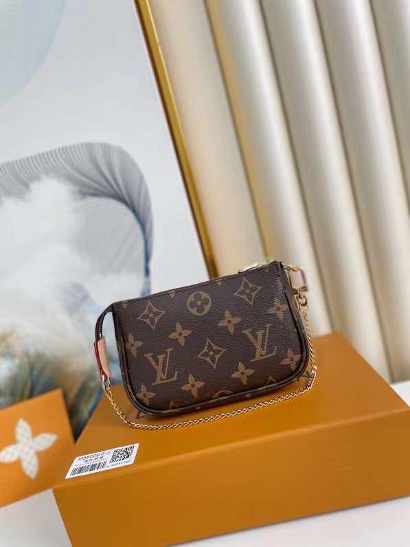 VL White Square Mini Pochette