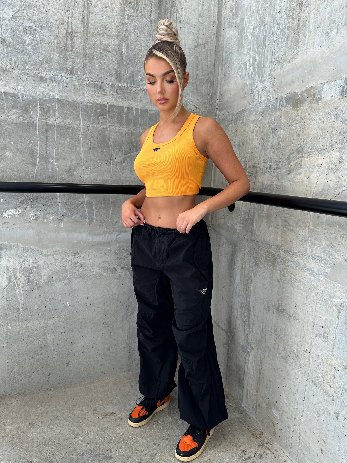 Krada Yellow Crop Top