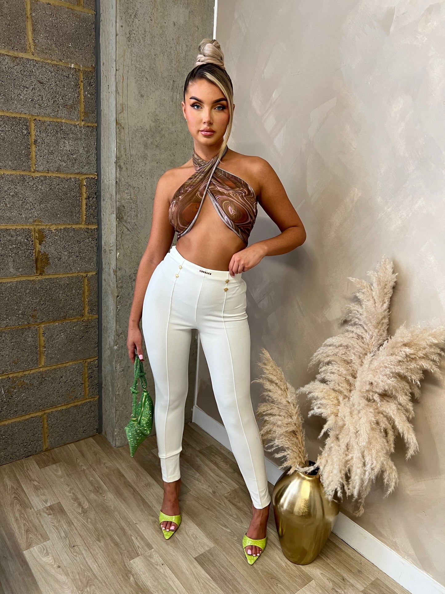 VC White Pants
