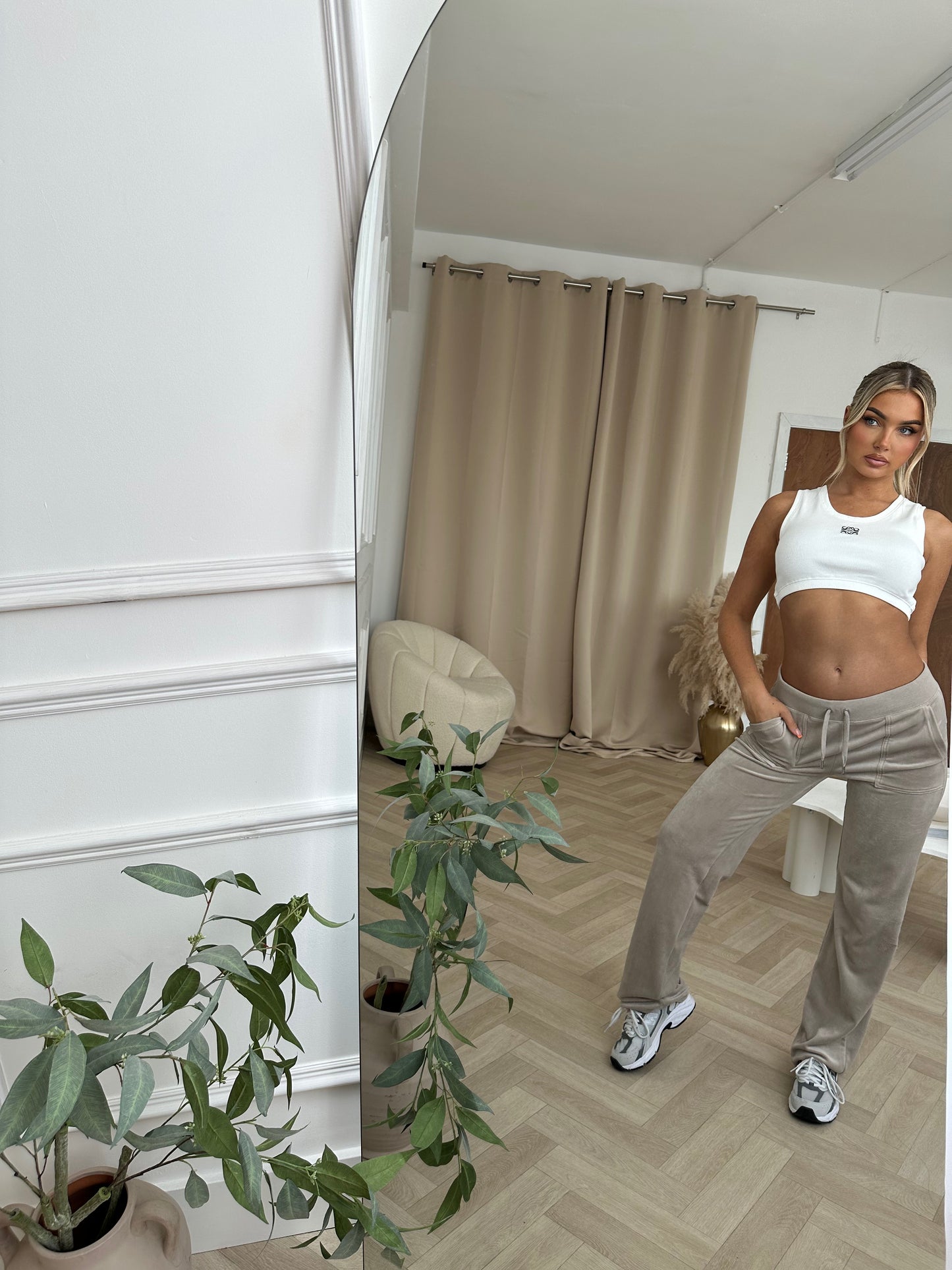 LWE White Crop Top