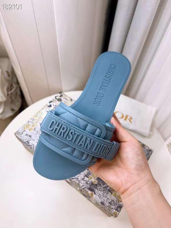 CD Blue Slippers