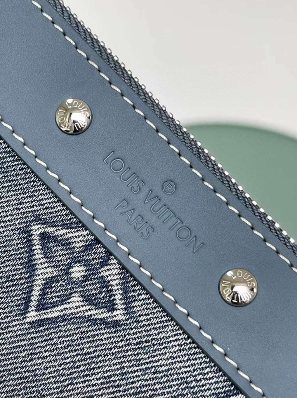 VL Denim Pochette Bag