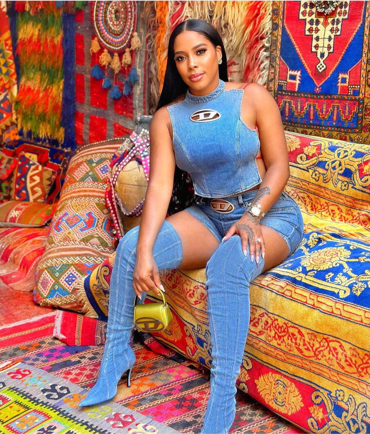 D Denim Top