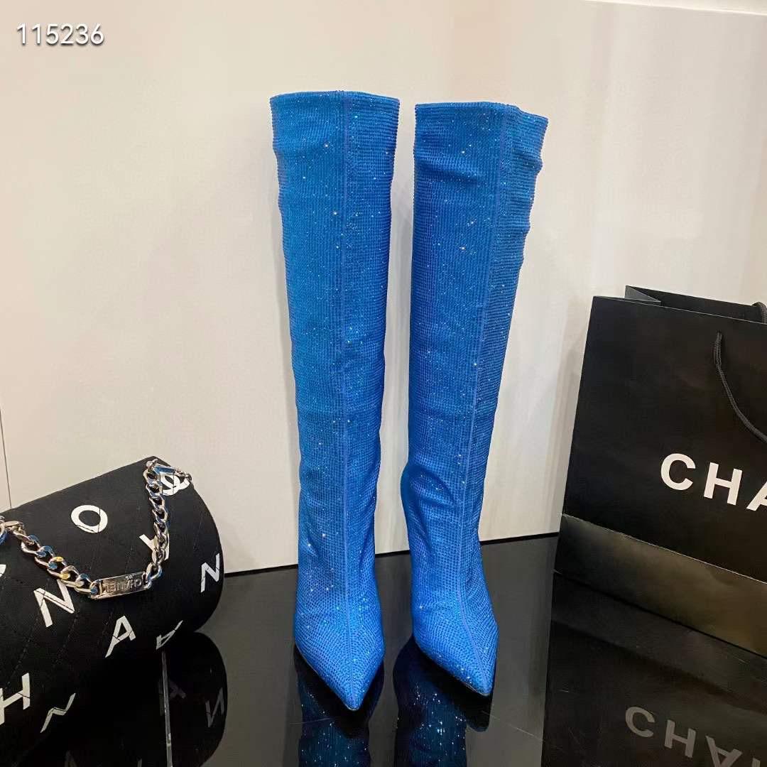 CC Blue Sparkle Boots
