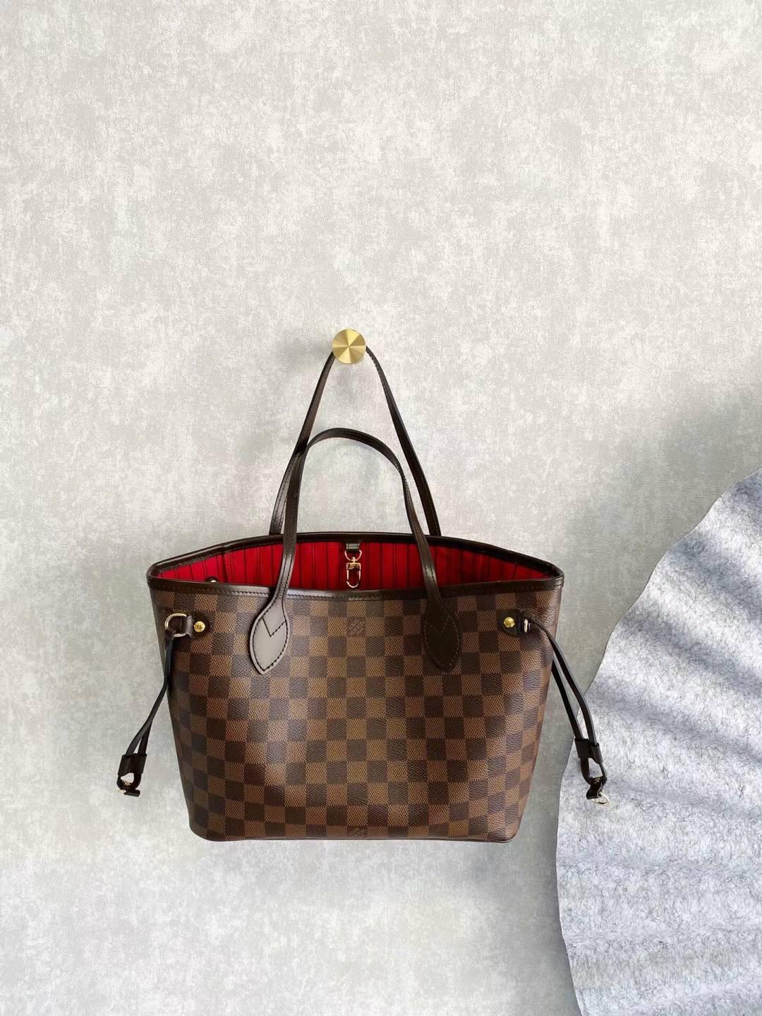 VL Neverfull Brown & Light Brown Bag