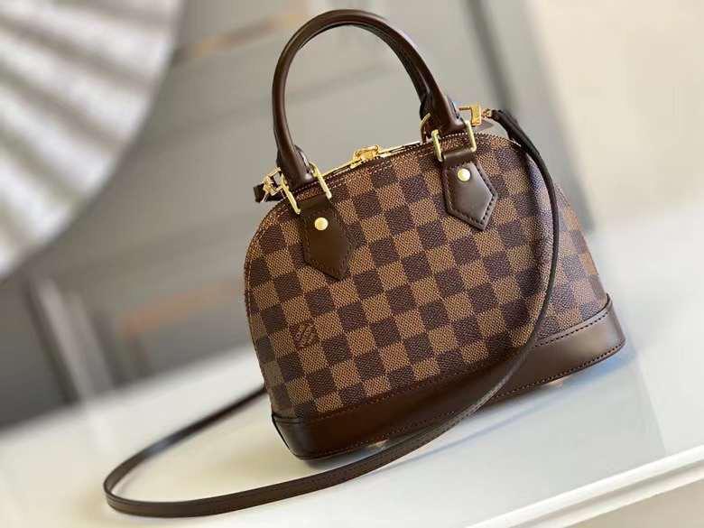 VL Brown & Beige Alma Bag