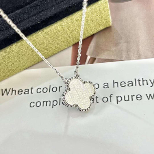 VCA Clover White Necklace