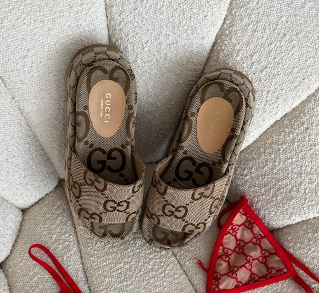 GG Brown Slippers