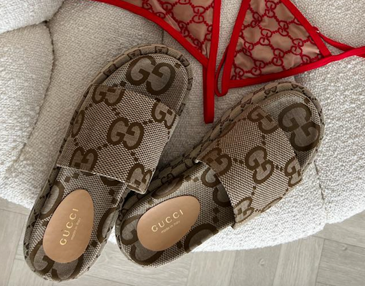 GG Brown Slippers