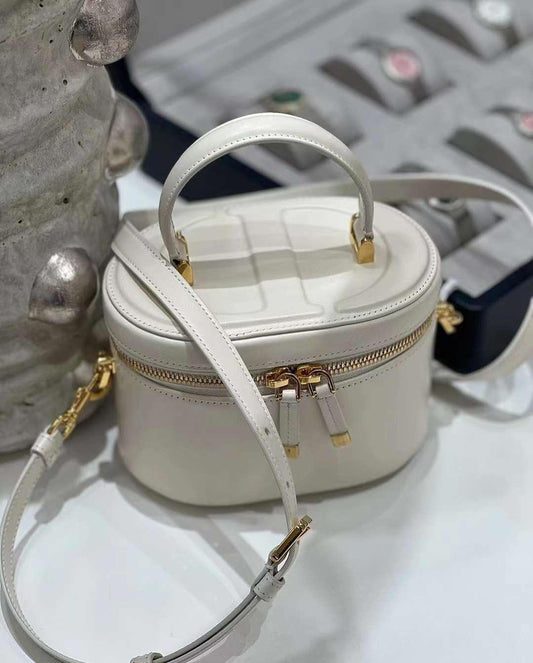 CD Cream Vanity Bag