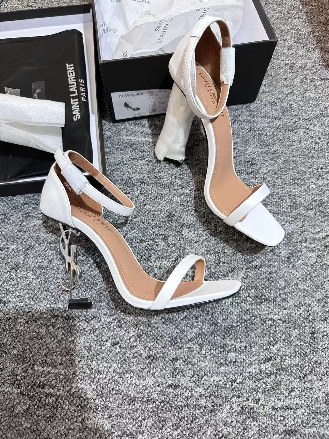 VSL White Heels