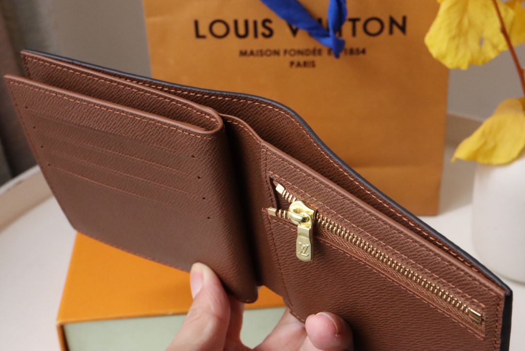 Iconic LV Monogram Canvas Wallet